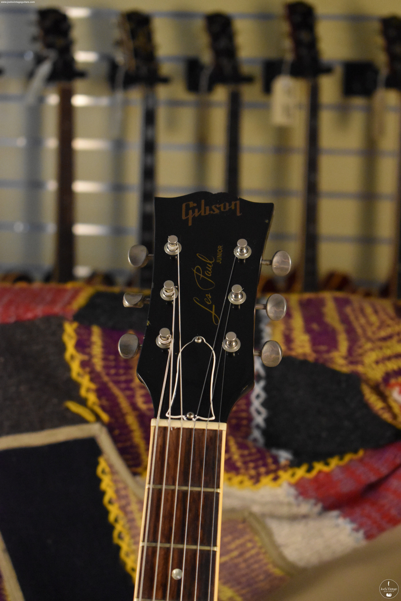 Joel's Vintage Guitars | Gibson Les Paul Junior 1991 Black Custom