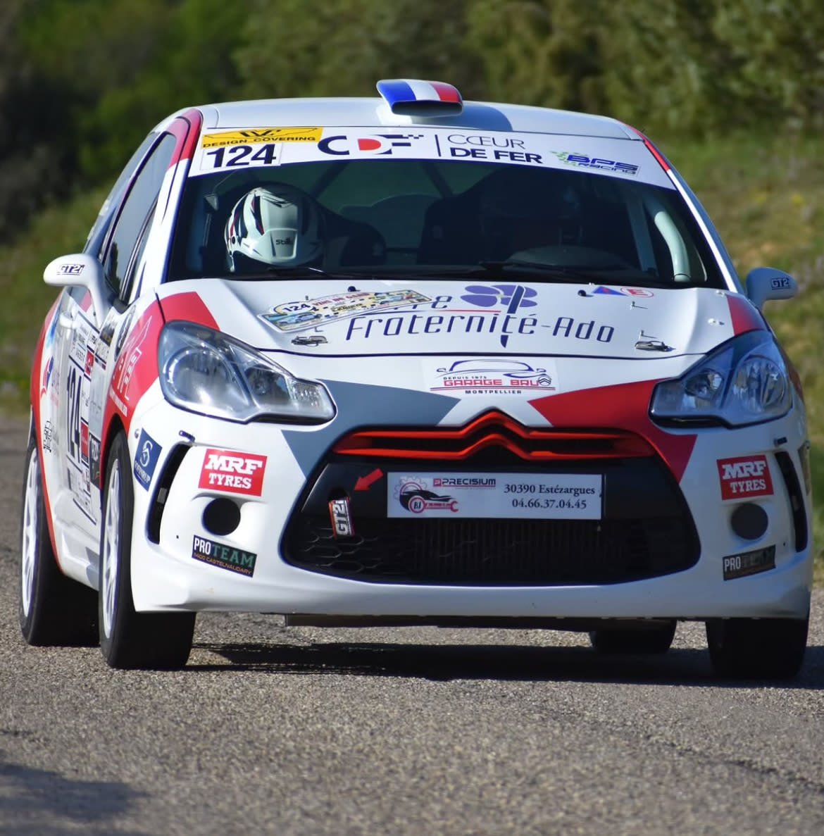 cagnotte militaire, un ancien légionnaire devenu pilote de rallye