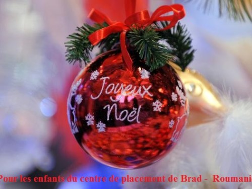 Un Joyeux Noël pour les enfants roumains du centre de placement de Brad
