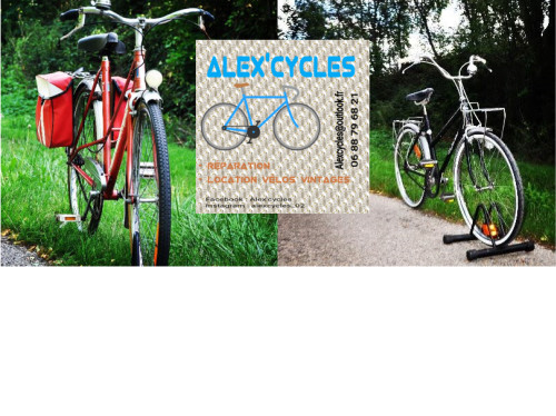 Alex'cycles et ses vélos vintages