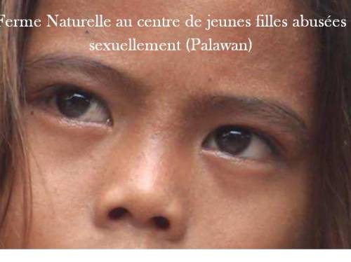 Ferme naturelle au centre de jeunes filles abusées à Palawan (Philippines)