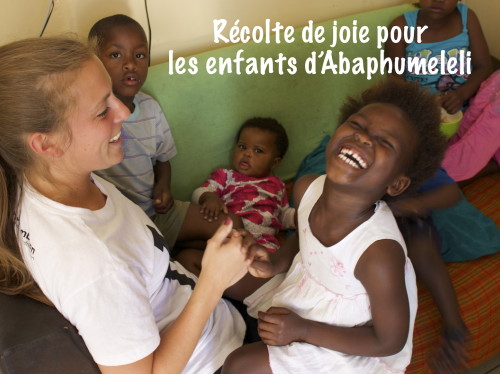 Récolte de joie pour les enfants d'Abaphumeleli