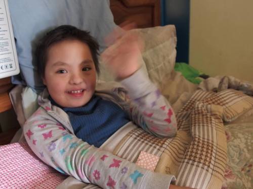 Une opération chirurgicale pour les petits pas d'Ana Belen en Bolivie.