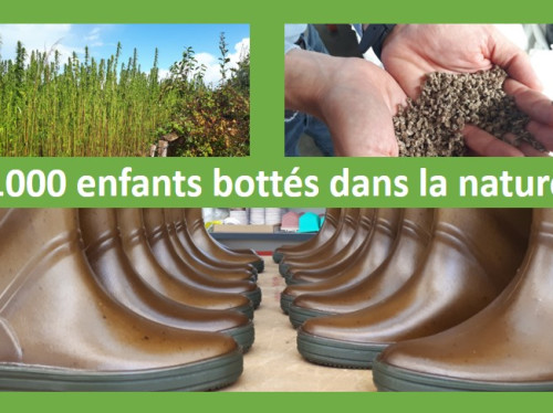 1000 enfants bottés dans la nature