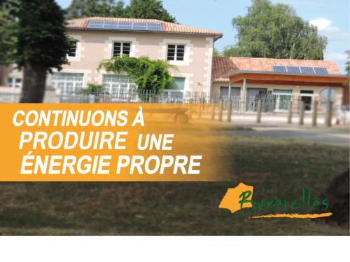 Des panneaux photovoltaïques pour notre école!