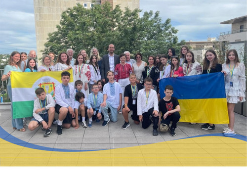 Du matériel pour les écoles de Boyarka (Ukraine)