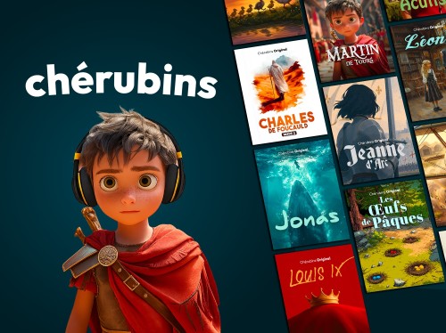 Chérubins : la 1ère plateforme des histoires audios chrétiennes