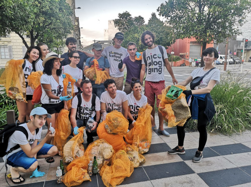Ramassage de déchets - Nice Plogging