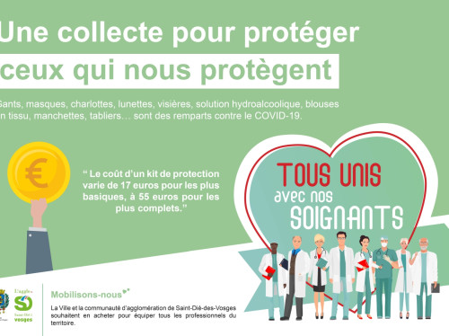 Une collecte pour ceux qui nous protègent
