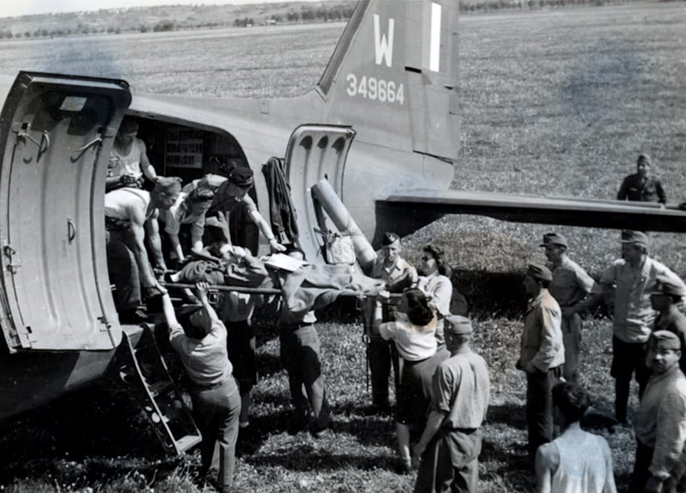 le convoyeuse de l'air à Dien Bien Phu