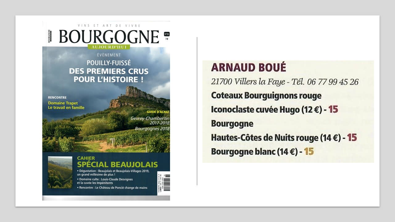 BOURGOGNE MAGAZINE