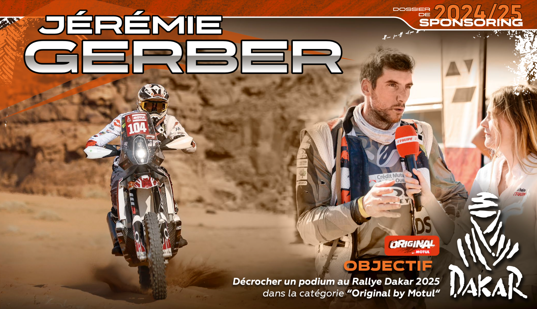 on embarque un blessé de guerre au rallye du Maroc et au Dakar 2025