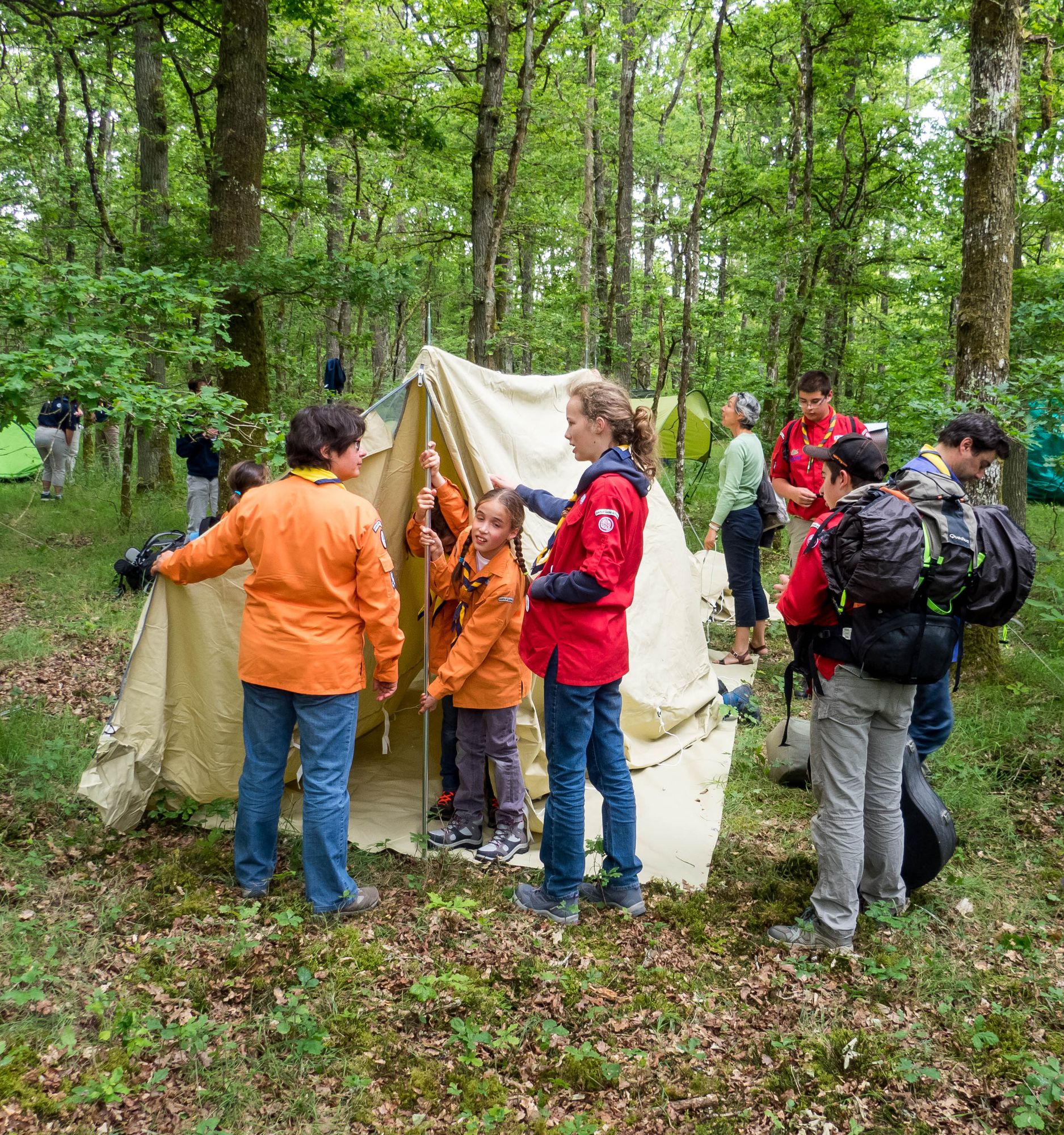 Développement du scoutisme dans l'Indre 