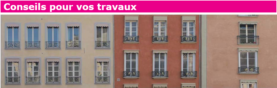 Site informatif regroupant des conseils pour les travaux de rénovation du patrimoine bâti
