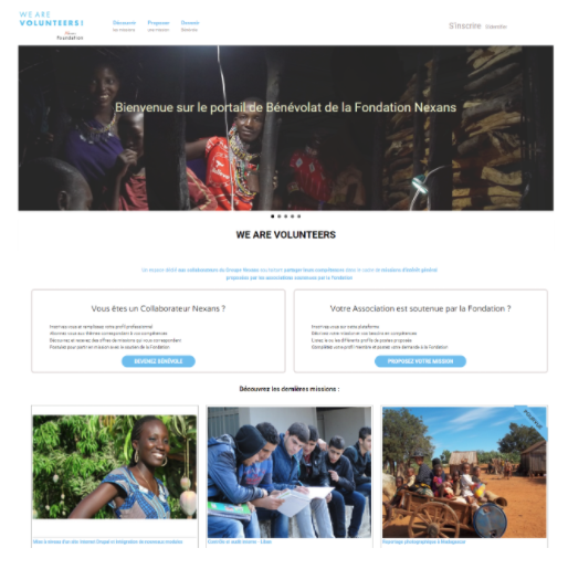 Créer une plateforme collaborative pour faciliter le développement du bénévolat, volontariat ou mécénat de compétence avec les fondations d'entreprises