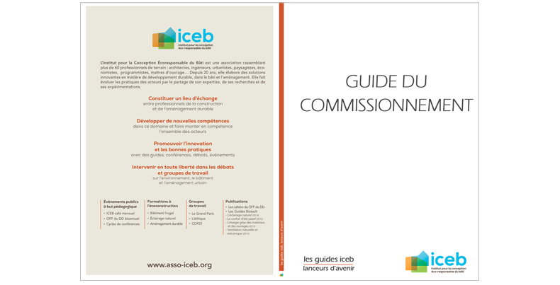 GUIDE DU COMMISSIONNEMENT