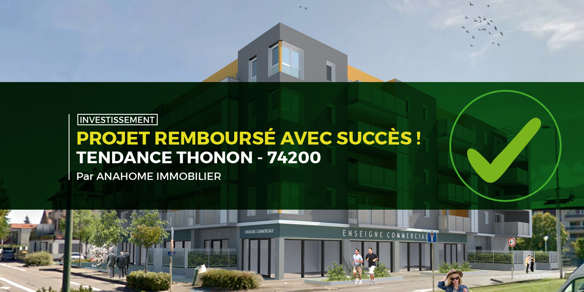 En octobre, Monego rembourse un 12e projet immobilier avec succès !