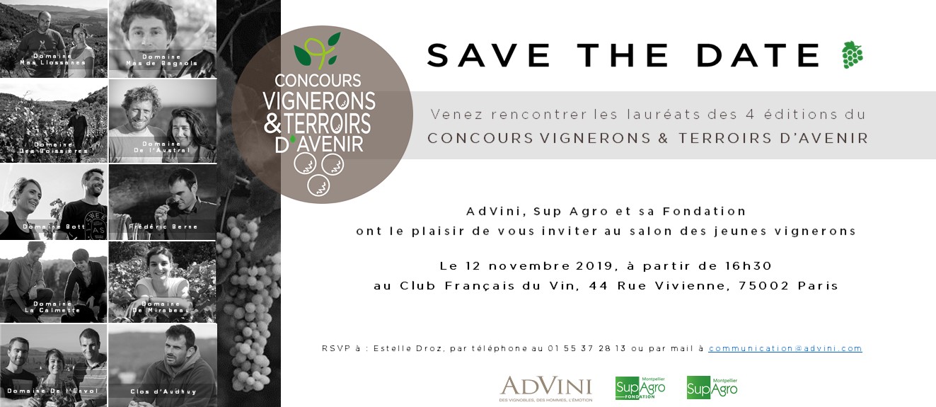 Vignerons et Terroirs d'Avenir - invitation