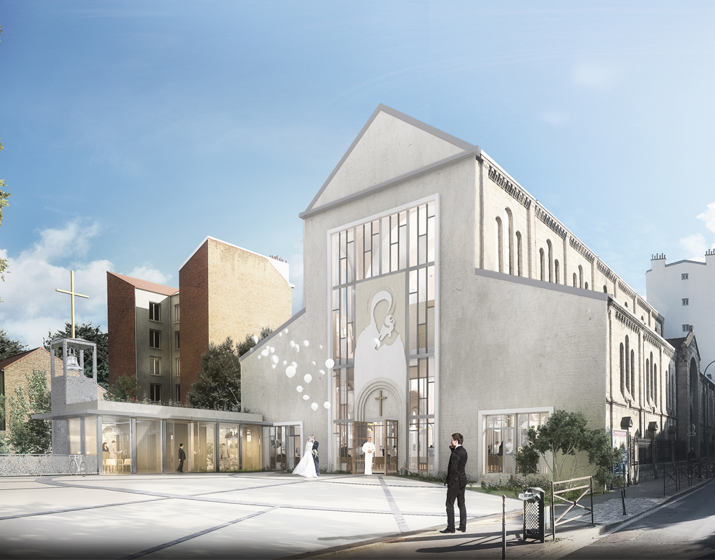 Notre Dame Du Perpétuel Secours Asnières Sur Seine Notre-Dame du Perpétuel-Secours fait peau neuve