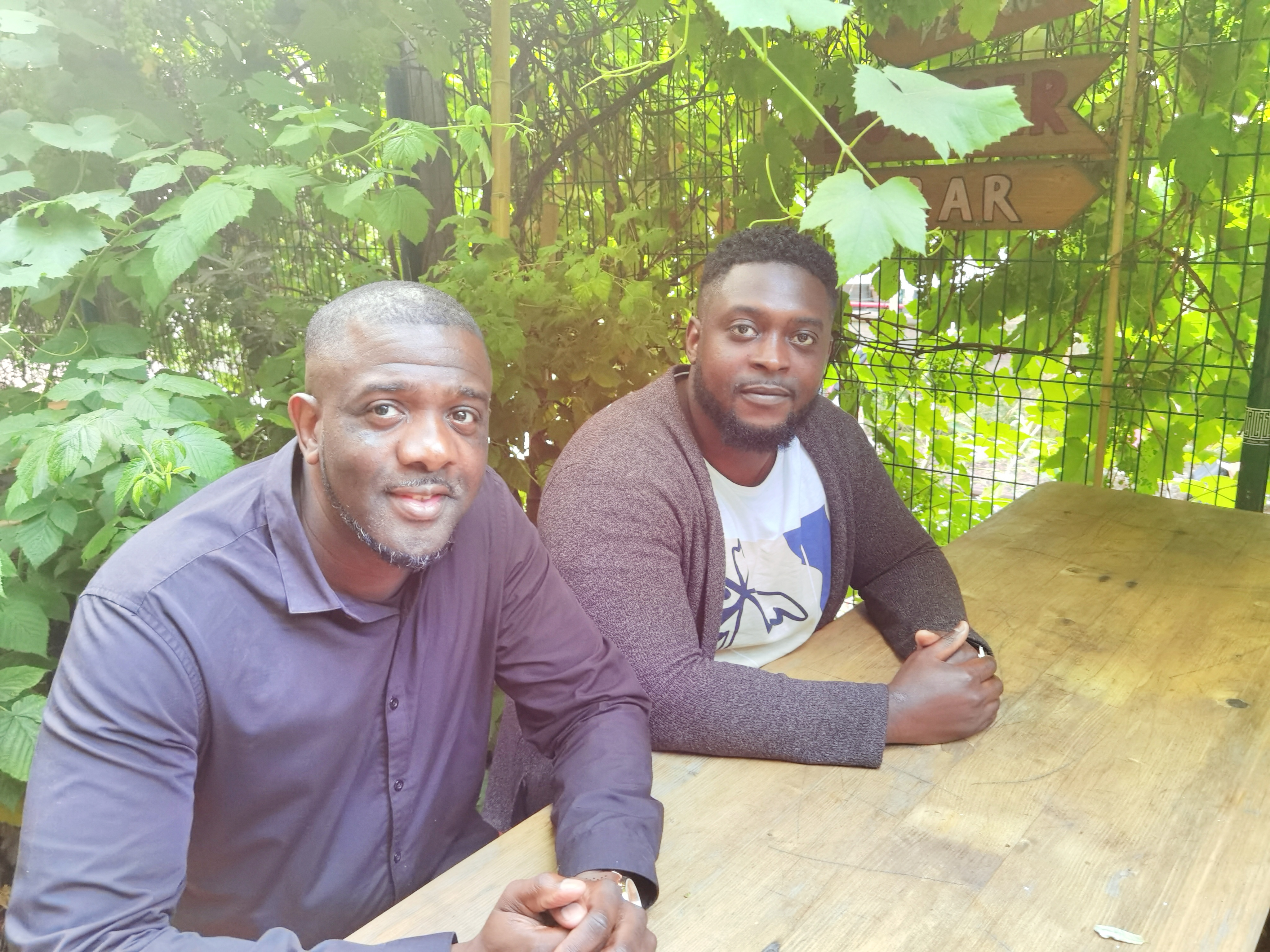 Les deux porteurs du projet LIBOKE