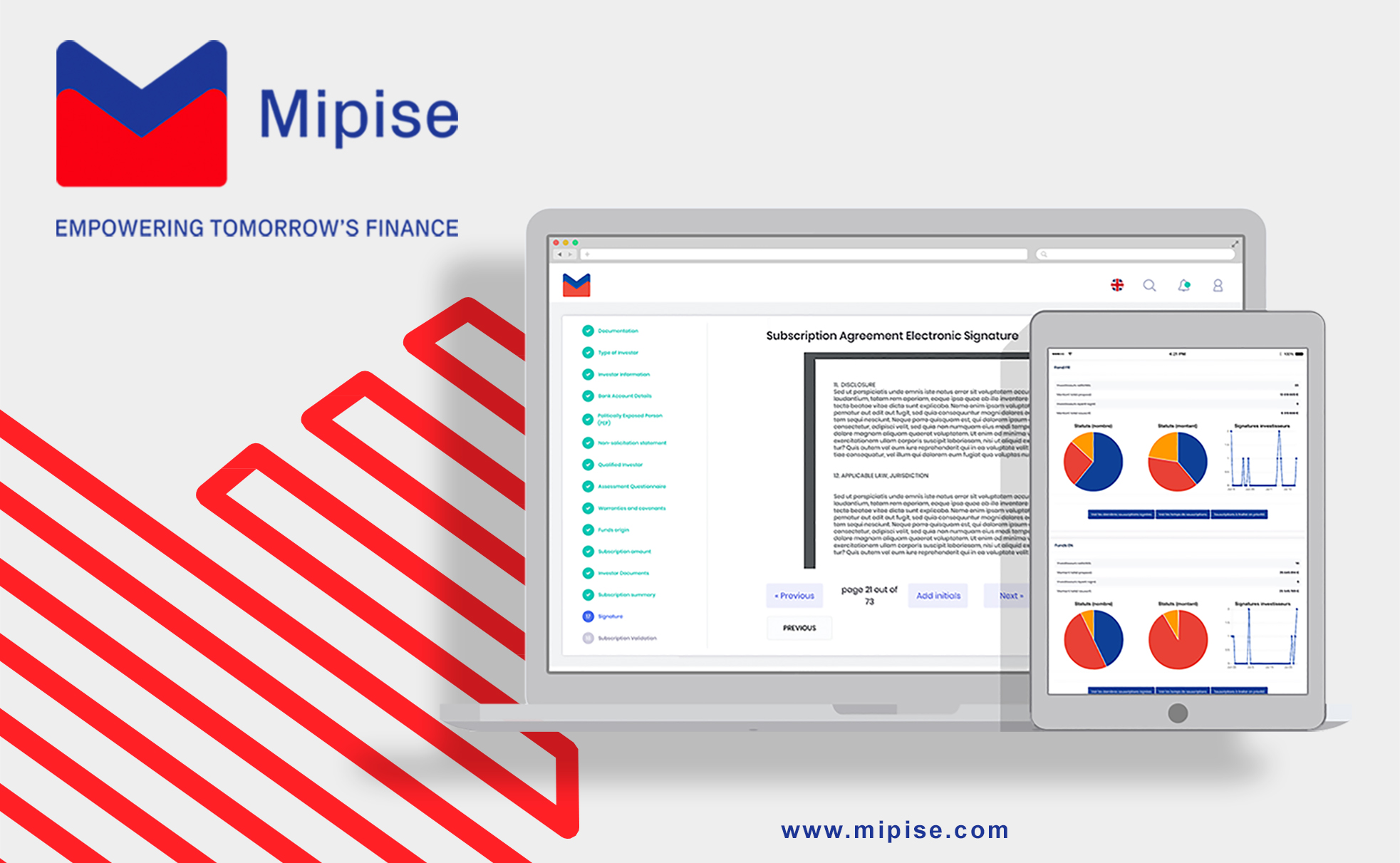 Mipise raises €1 million and expand across Europe