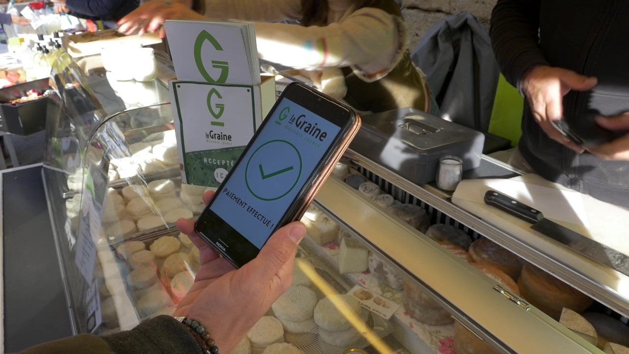 e-Graine: une application pour la monnaie locale et l'aide alimentaire