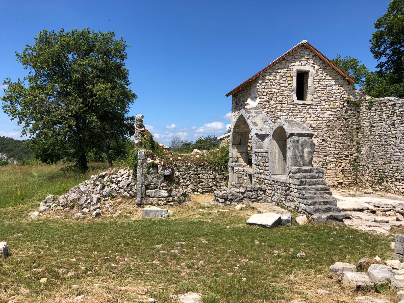 Arcade : chantier de Saint-Alban