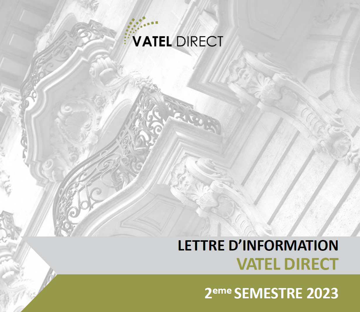 Lettre d'information : 2ème semestre 2023