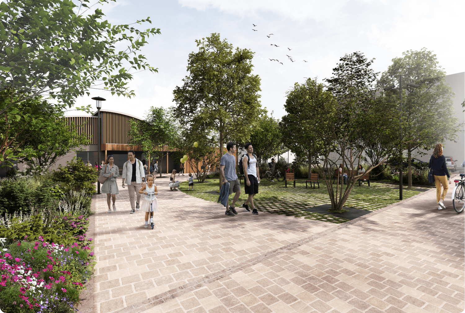 Créons ensemble un espace apaisé, frais et arboré sur la « place des Ailantes »