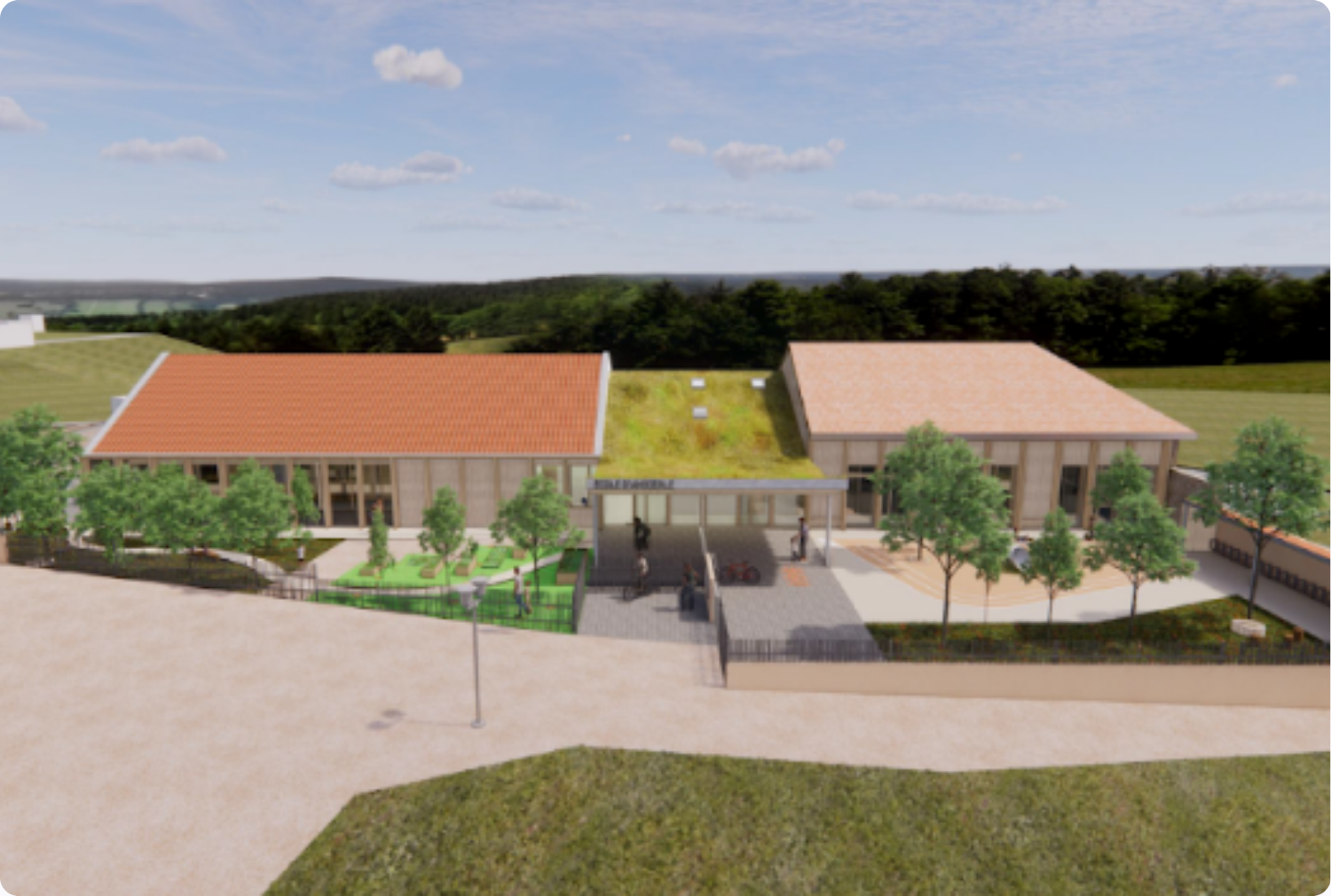 Une nouvelle école pour les petits Ambierlois