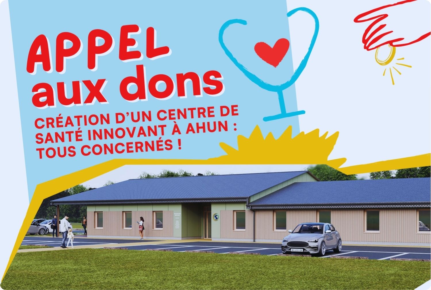 Création d’un centre de santé innovant à Ahun