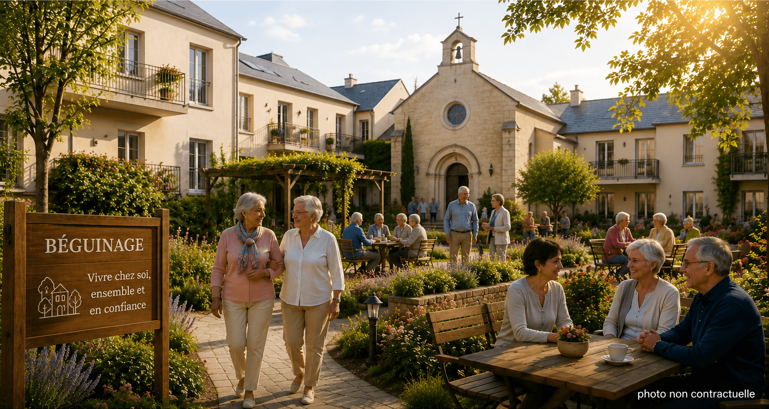 Foncière Maisons d'Alliance : des béguinages à l'ombre du clocher
