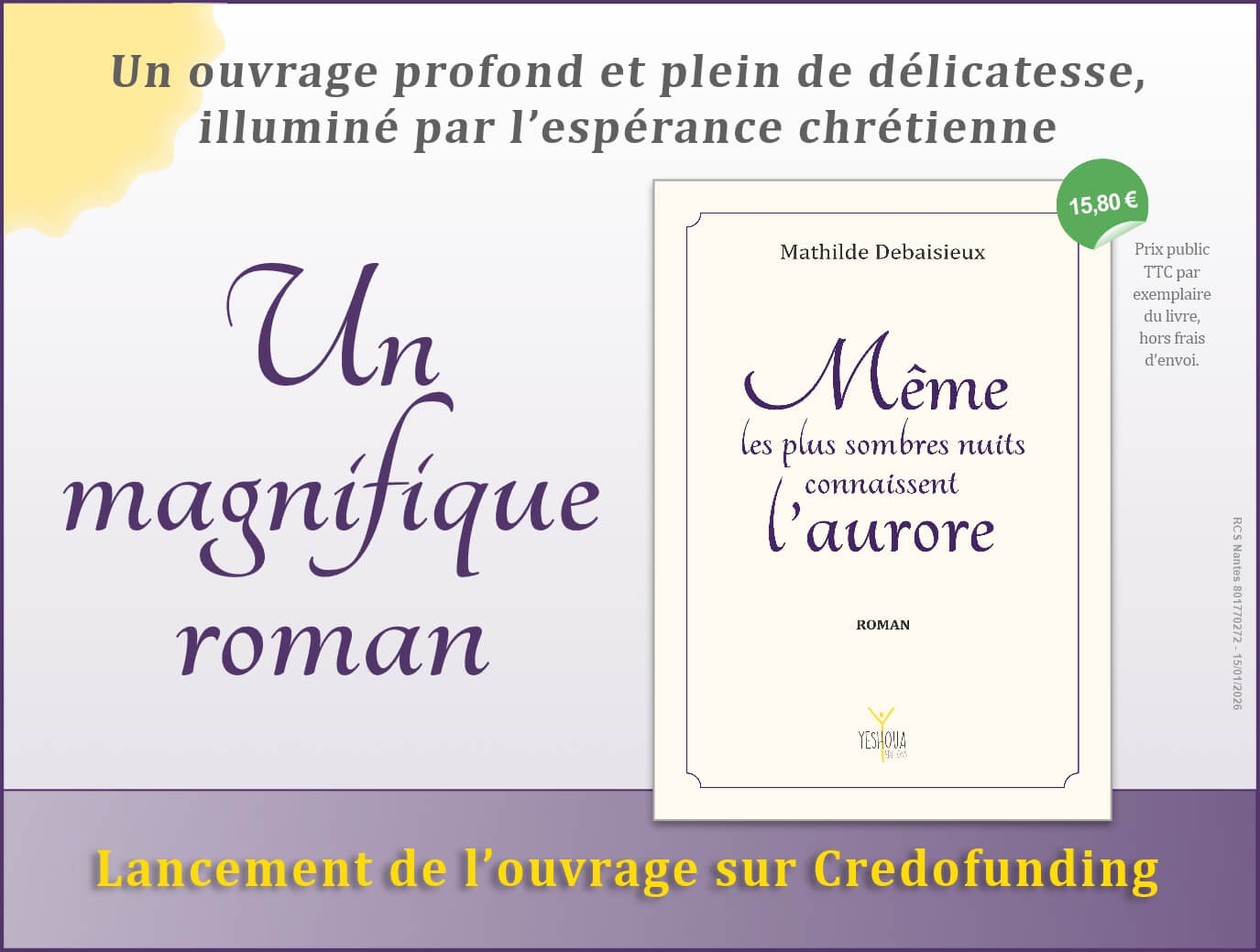 Vivre et traverser le deuil… Un roman magnifique à lire et faire lire