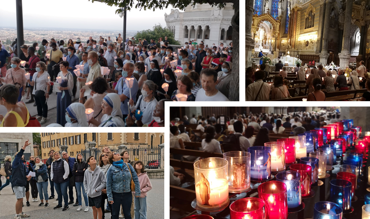 Allumer un cierge - Notre-Dame de Fourvière