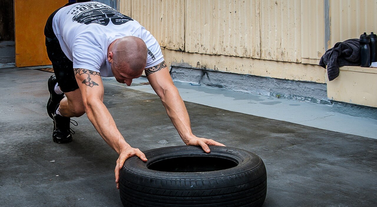 push-tire-workout