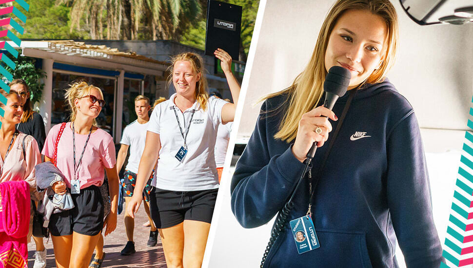Camilla kickstartade sin karriär i resebranschen - med en 5 veckors reseledareutbildning på Utopia Guideschool