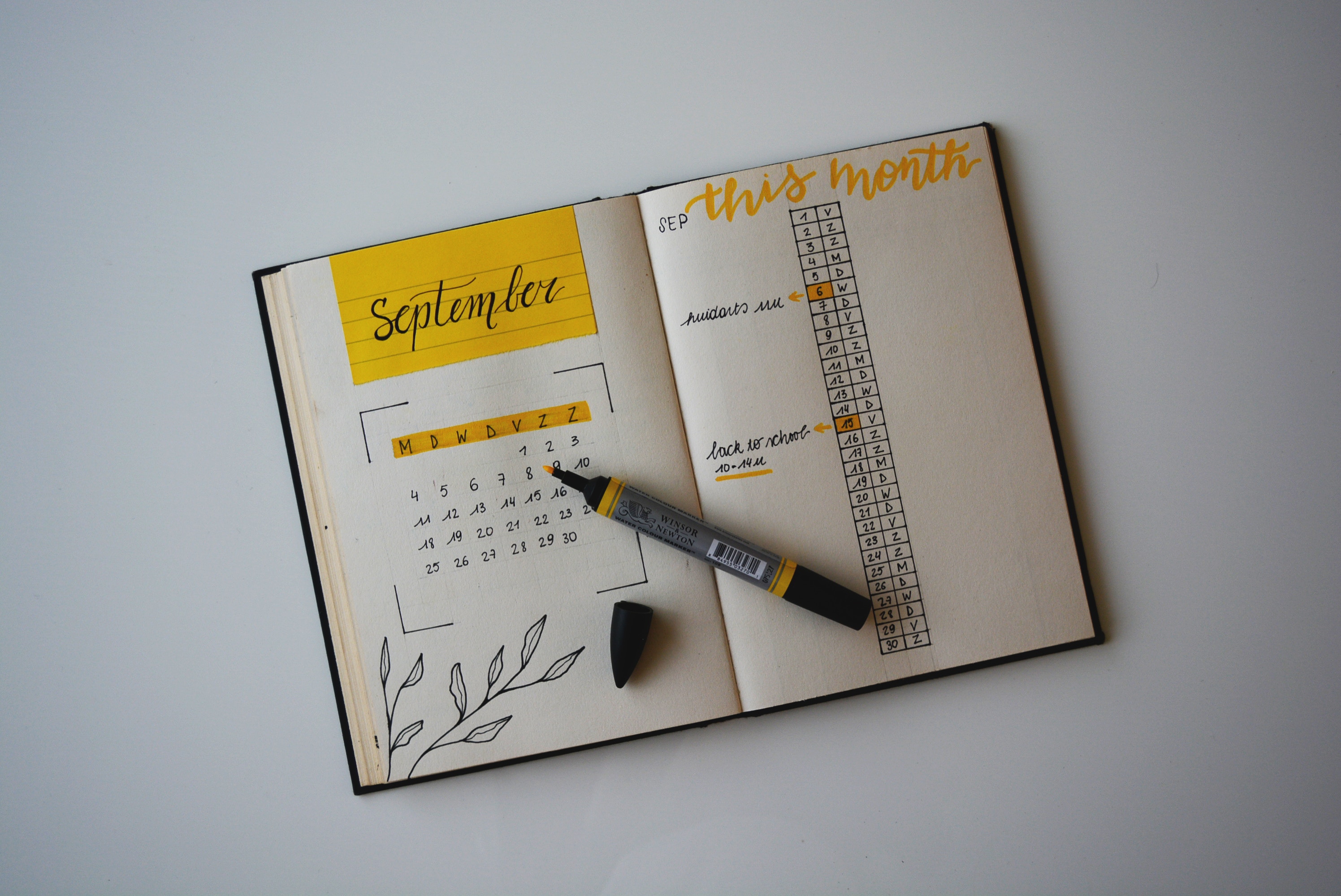 bullet journal uppnå mål