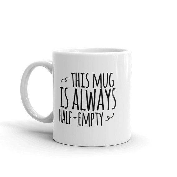 mugg present till pessimist