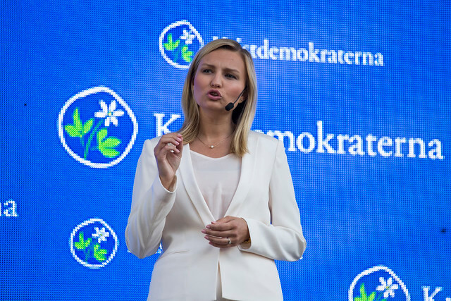 Ebba Busch Thor, Almedalen 2015 Foto: Per Pettersson