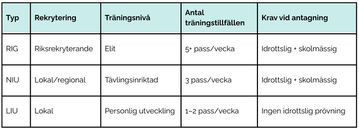 Skillnaden mellan RIG, NIU och LIU