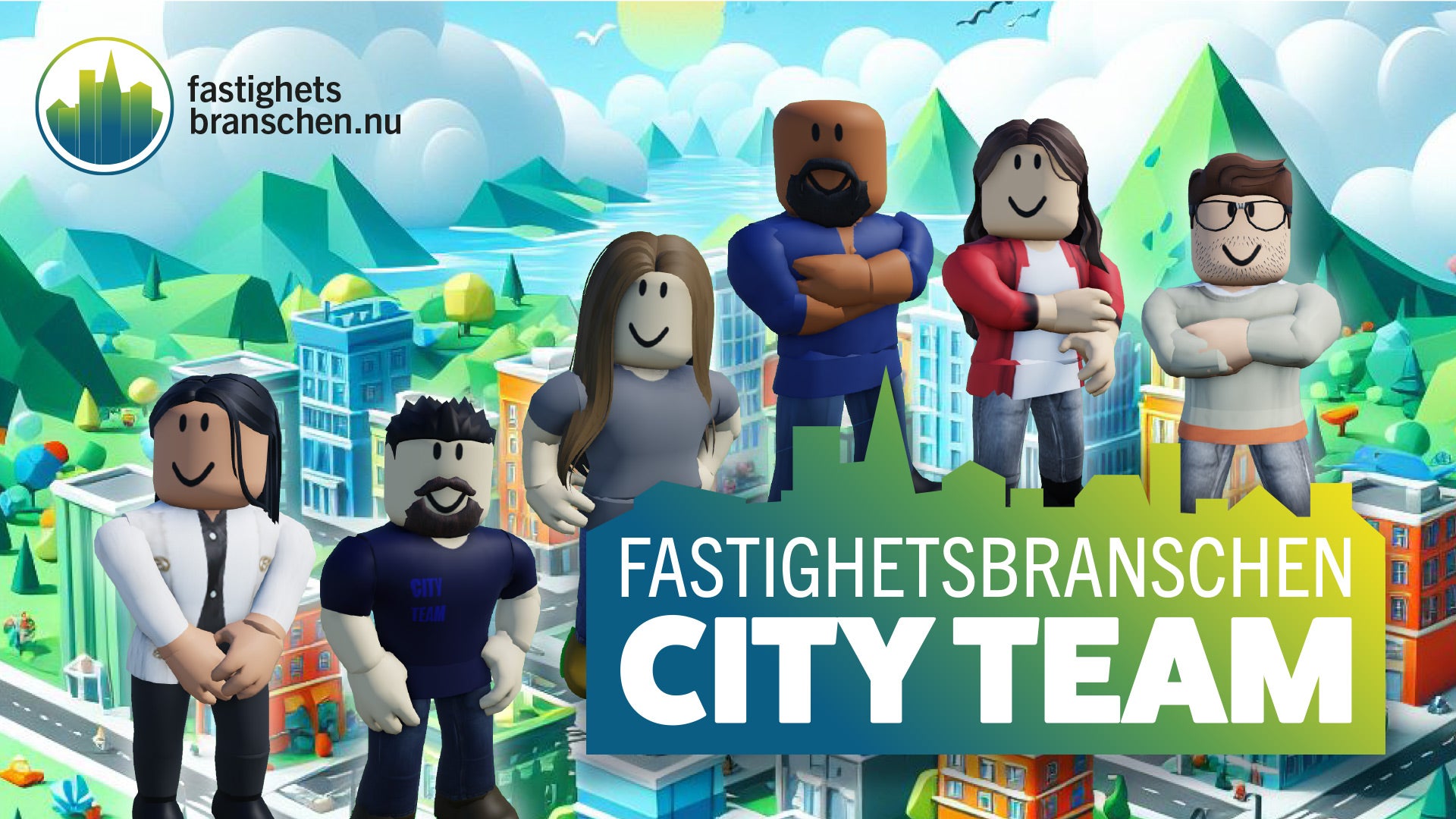 Roblox Fastighetsbranschens City Team