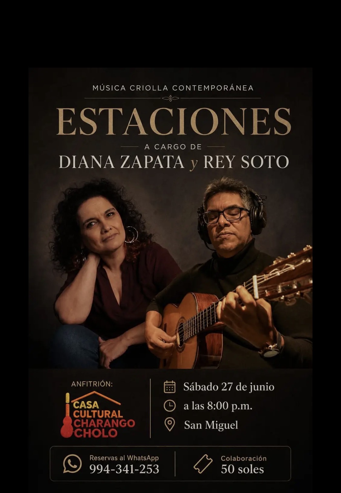 Estaciones - Diana Zapata y Rey Soto