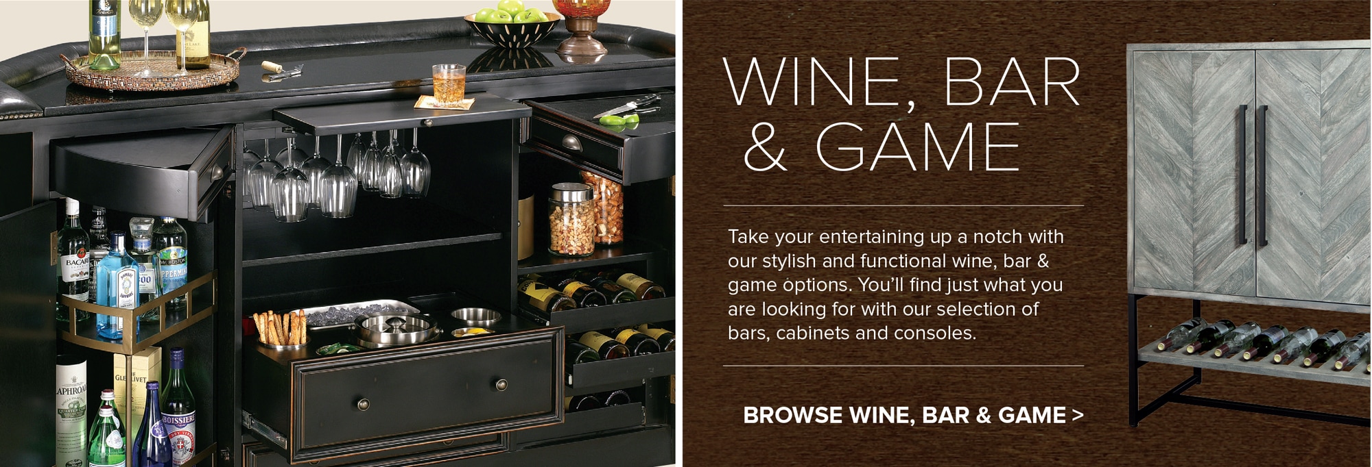 Howard Miller Wine and Bar Category