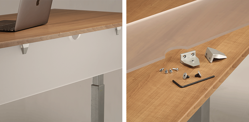 Modesty Panels for Adjustable Height Desk