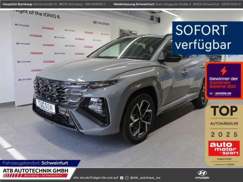 HYUNDAI Tucson MY25 Hybrid N-Line 1.6 T-GDi 6-AT 2WD 215 Vorschau Bild