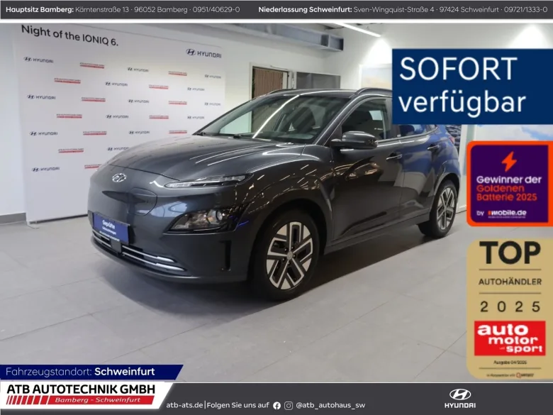 HYUNDAI KONA Elektro Select 64 kWh 2WD SOH 98% Digitales Vorschau Bild