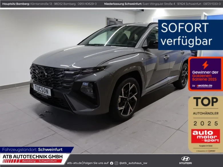 HYUNDAI Tucson  MY26 N-Line 1.6 T-GDI 150PS 7-DCT 2WD Nav Vorschau Bild