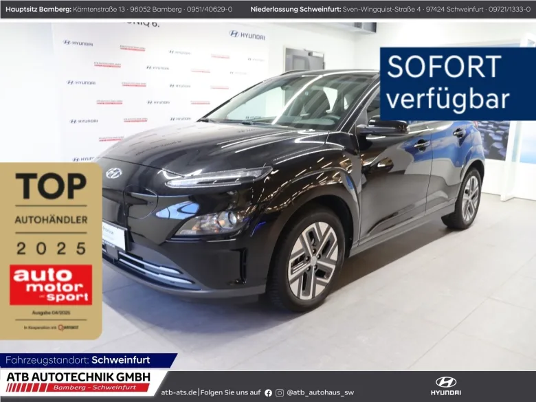 HYUNDAI KONA Elektro  Select 2WD 64 kWh SOH 100% ACC Appl Vorschau Bild