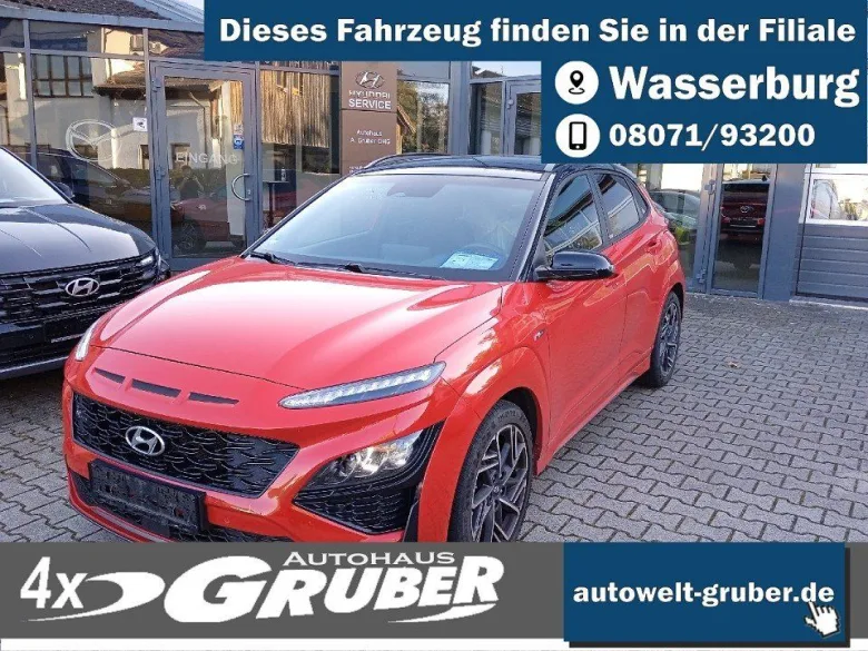 HYUNDAI Kona  48V-Hybrid N Line 1.Hand +Kamera +Navi +WR Vorschau Bild