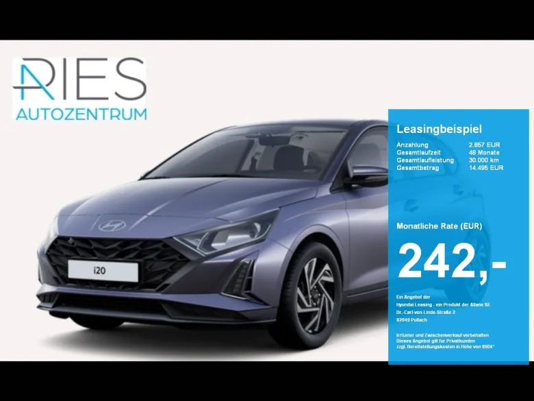 HYUNDAI i20  1.0 T-GDI Prime KlimaA*LED*Navi*SHZ*SoundSys Vorschau Bild